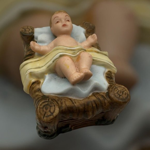 Nativity Christ Child By Thomas Kinkade Hawthorne Village 2007 Replacement Figur - Picture 14 of 15